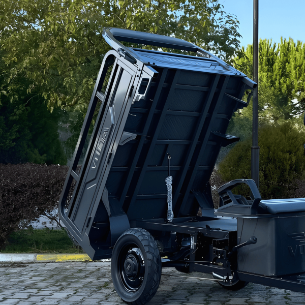 VOLTA VT5+ PRO ELEKTRO-LASTENDREIRAD MIT HAUBE 25-45 KMH